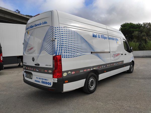 decoração de viatura mercedes sprinter