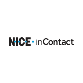 The logo for nice in contact is on a white background.