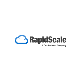 The rapidscale logo is a cox business company.