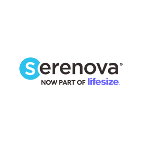 The serenova logo is now part of lifesize.