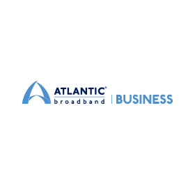 Atlantic broadband business logo on a white background