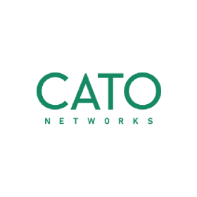Cato networks logo on a white background
