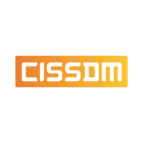 The logo for cissdm is orange and white on a white background.