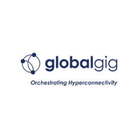 A logo for a company called globalgig is shown on a white background.