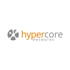 A logo for hypercore networks is shown on a white background.