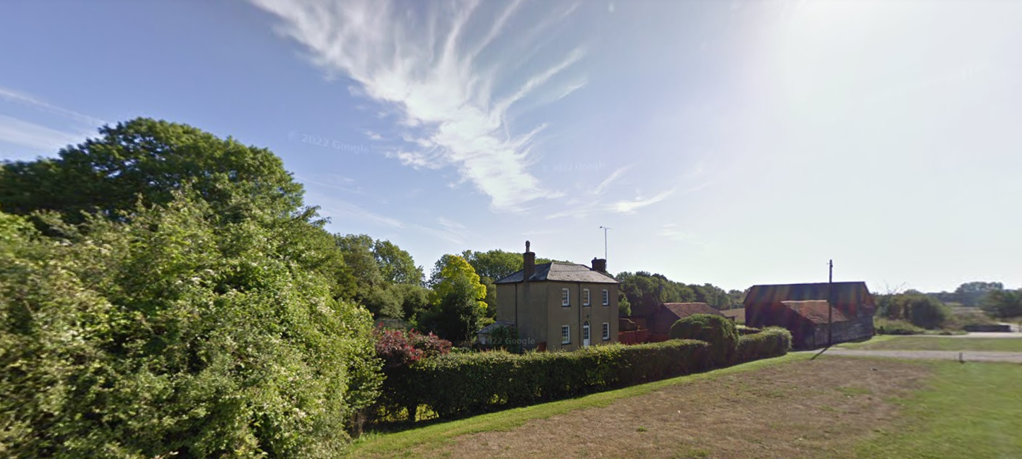 Existing farm at proposed site