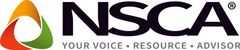 A logo for nsca your voice resource advisor