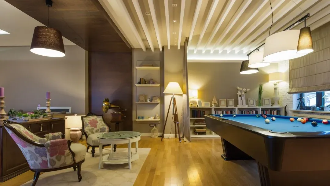 Nice house with nice lighting and pool table — Lombard, IL — Cordial Electric Inc.