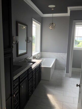 Elegant Bathroom — Greenville, NC — East Carolina Carpets & Interiors