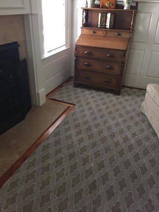 Gray Colored Carpet Design — Greenville, NC — East Carolina Carpets & Interiors