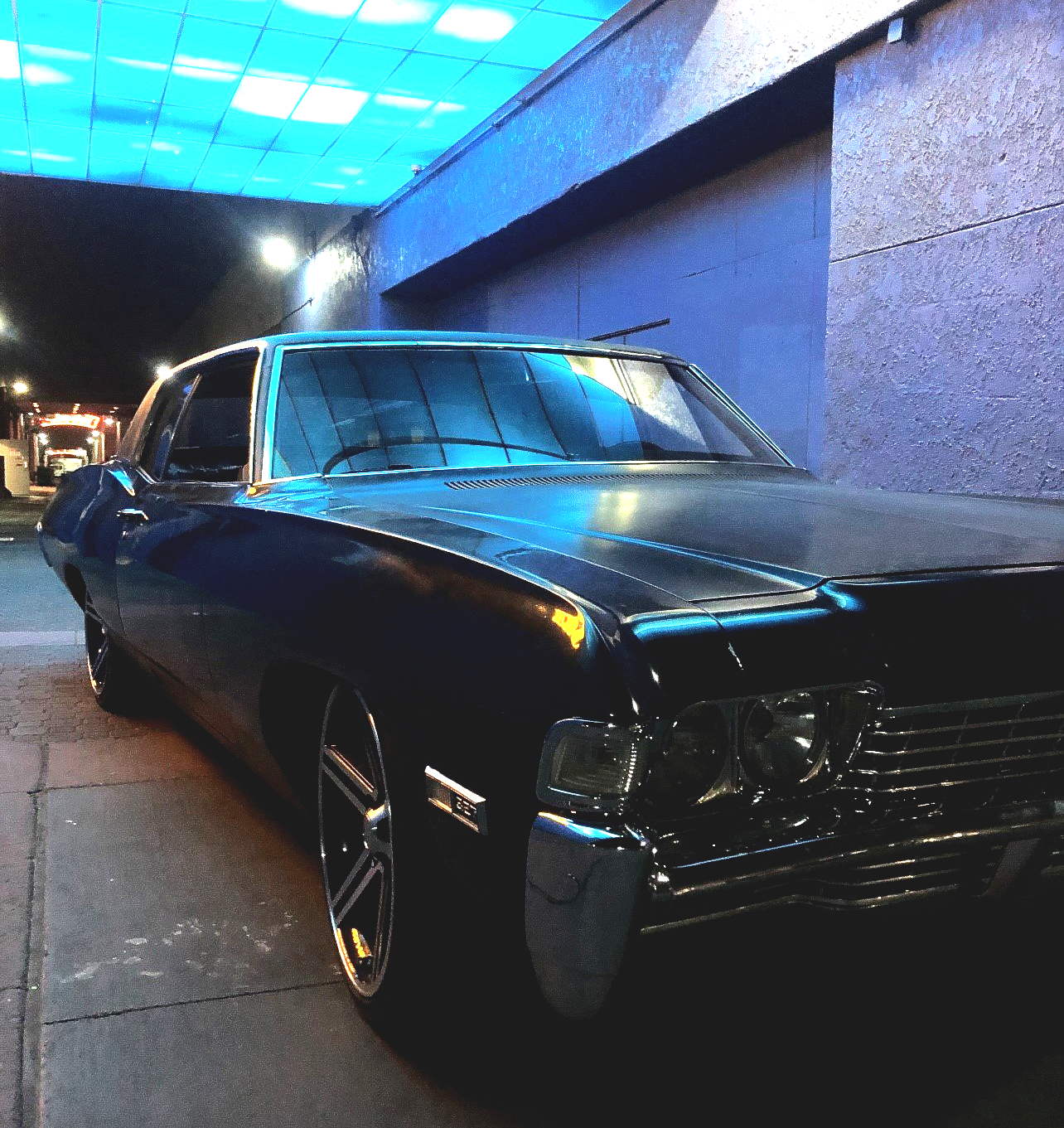 Worker Polishing Car Exhaust — Sparks, NV — ABC Plating Worker Polishing Car Exhaust — Sparks, NV — ABC Plating