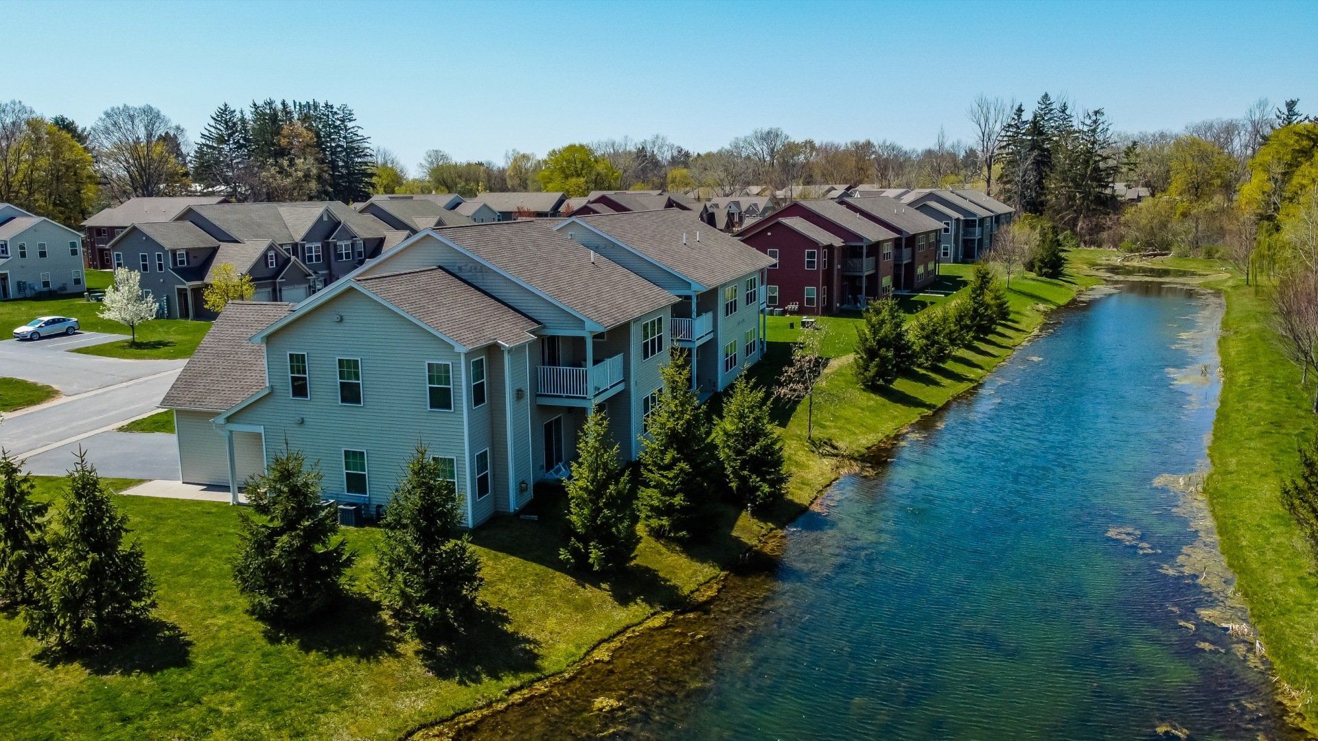 Preserve at Wood Creek aerial view