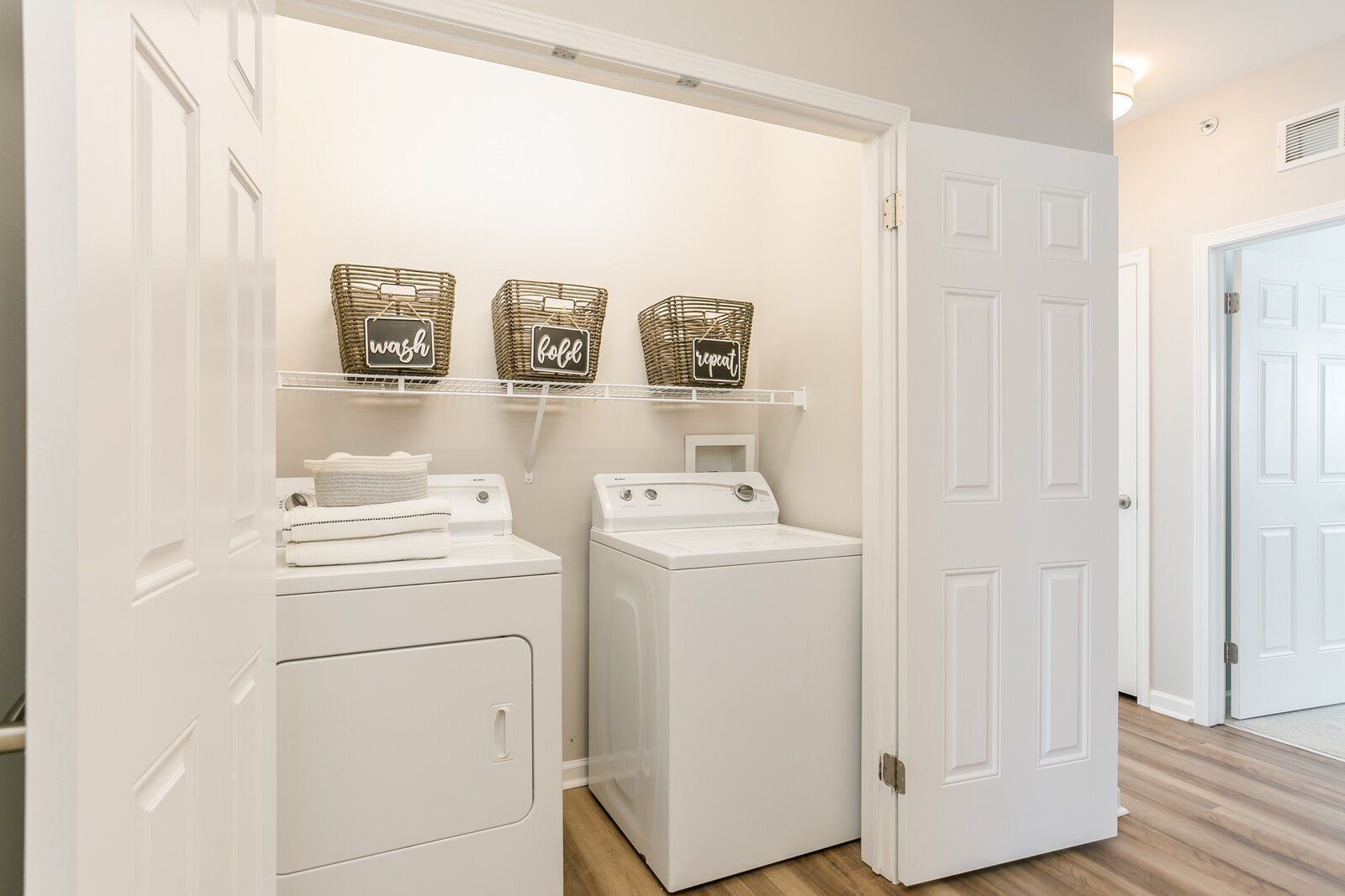 In-unit laundry