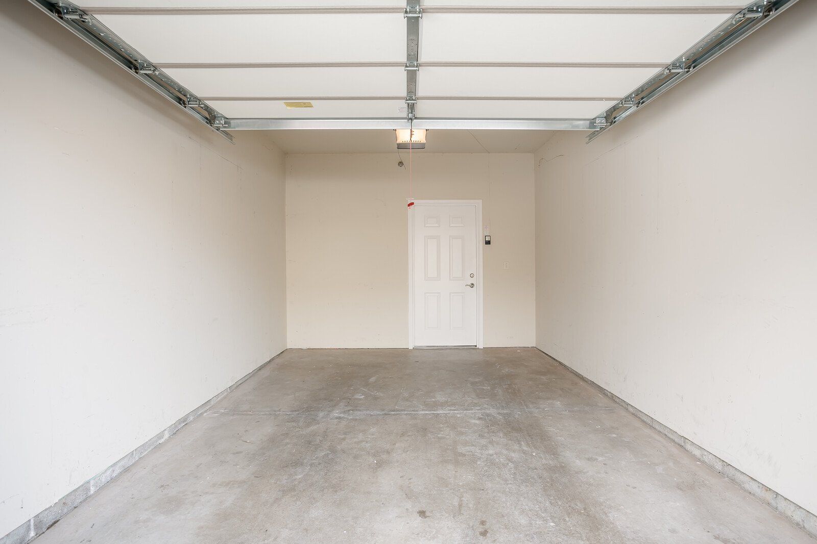 Attached garage