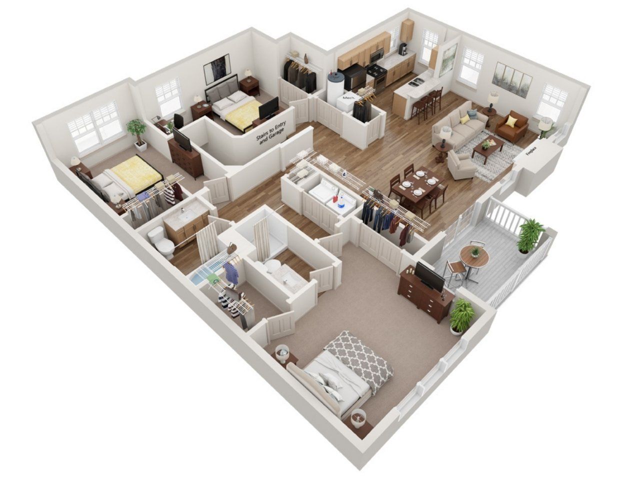 The Tremont floorplan