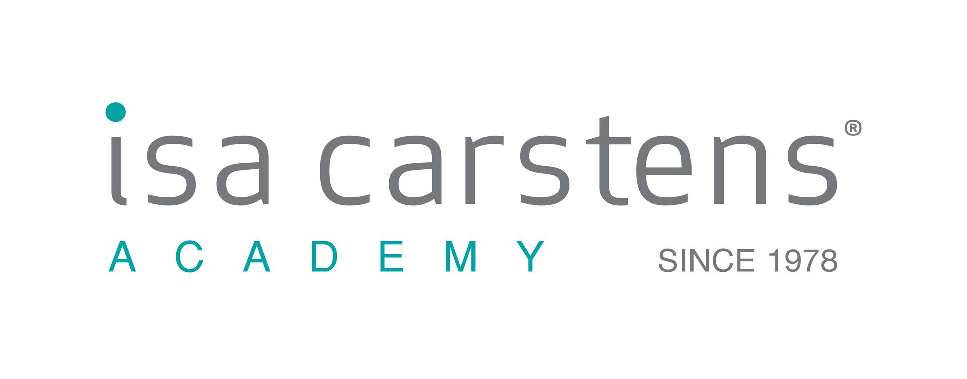 A logo for isa carstens academy since 1978