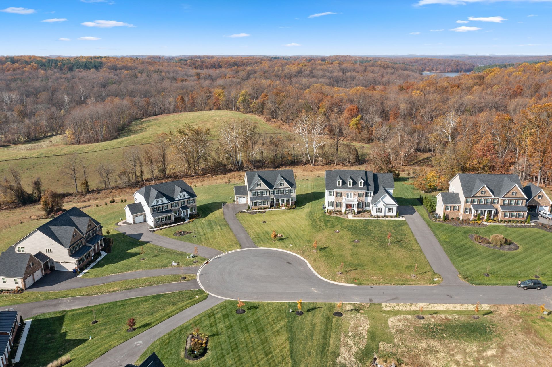 Clarksville Drone shot of Clarksville Neighborhood by Craig Westerman