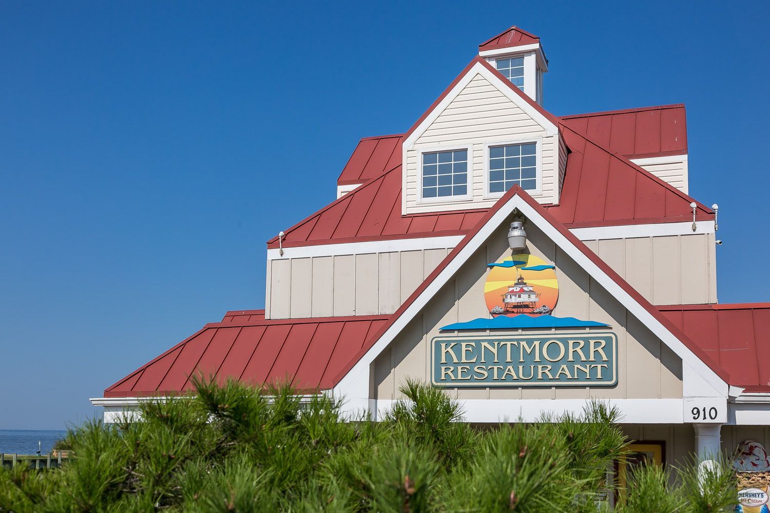 HDR Photograph of Kentmorr Restaurant - distant view