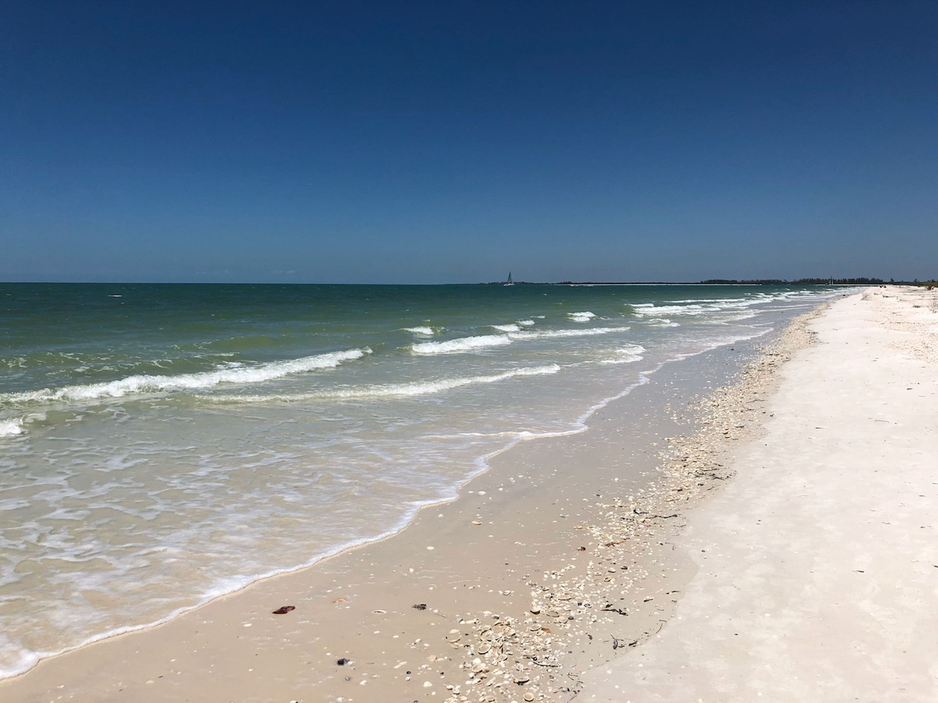 Marco Island beach coast view