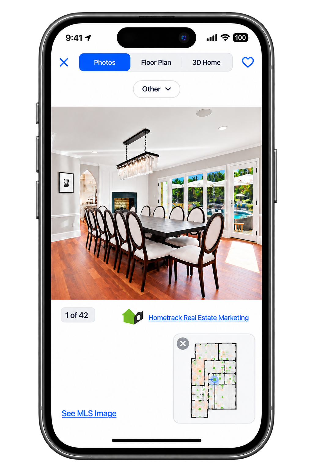 Zillow Mobile 3D View Mockup