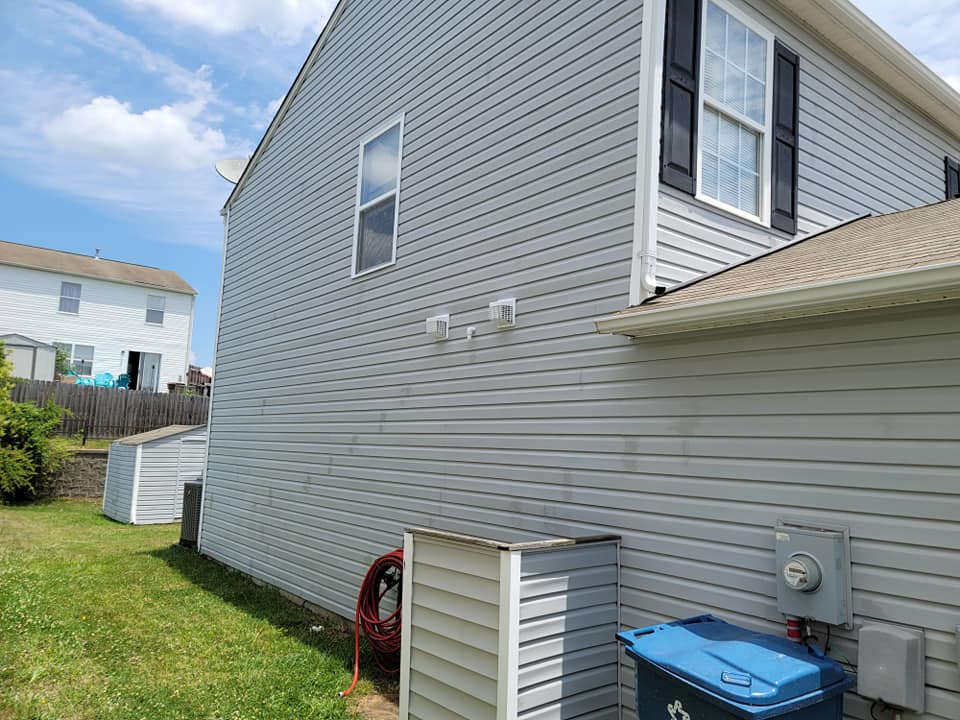 pressure washing