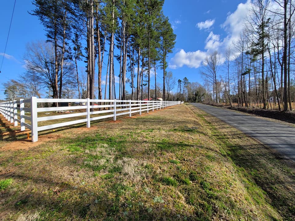 fence staining
