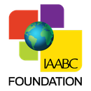 IAABC Foundation logo with globe, colorful squares, and text