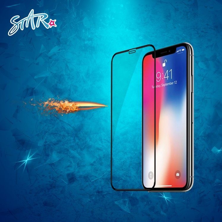 STAR Taiwan-made Full-Pattern Glass Screen Protector for Mobile Phones - Order 1 Get 2 Free