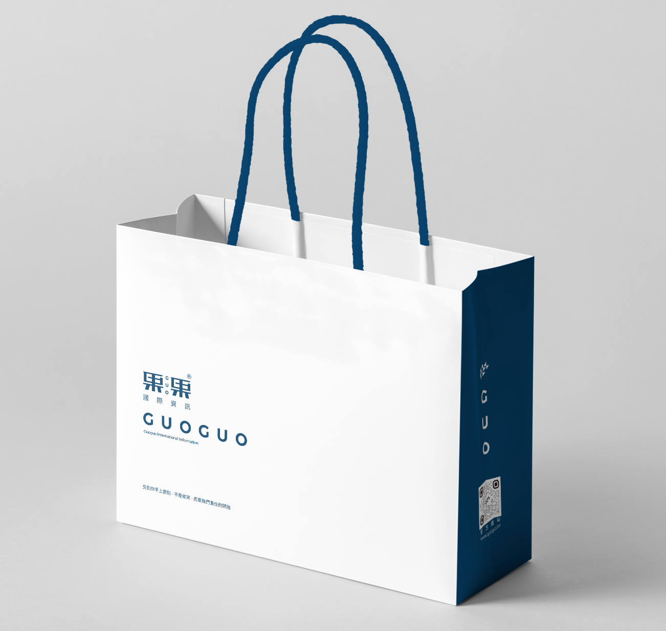Textured Eco-Friendly Bag - Gift-Giving Paper Bag 1