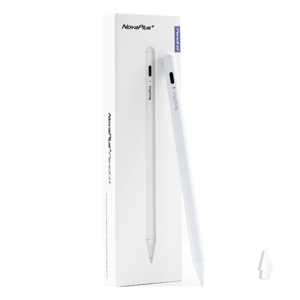 【NovaPlus】 Pencil A5 High-Value Stylus for Apple iPad (Prevents Accidental Palm Touch)