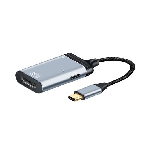 【ATake】Type-C to HDMI 4K High-Definition Adapter   PD Fast Charging Transmission 3-in-1 Adapter Cable (Short Version)