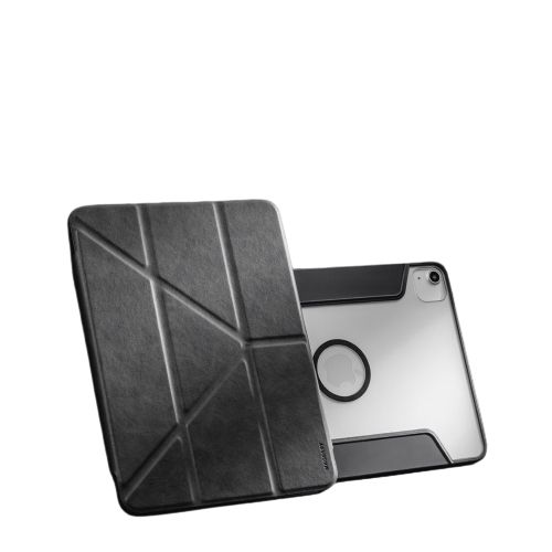 MAGEASY Vivaz  iPad Detachable Multi-Angle Stand Transparent Protective Case for iPad 10/Air/Pro (Removable Flip Cover)