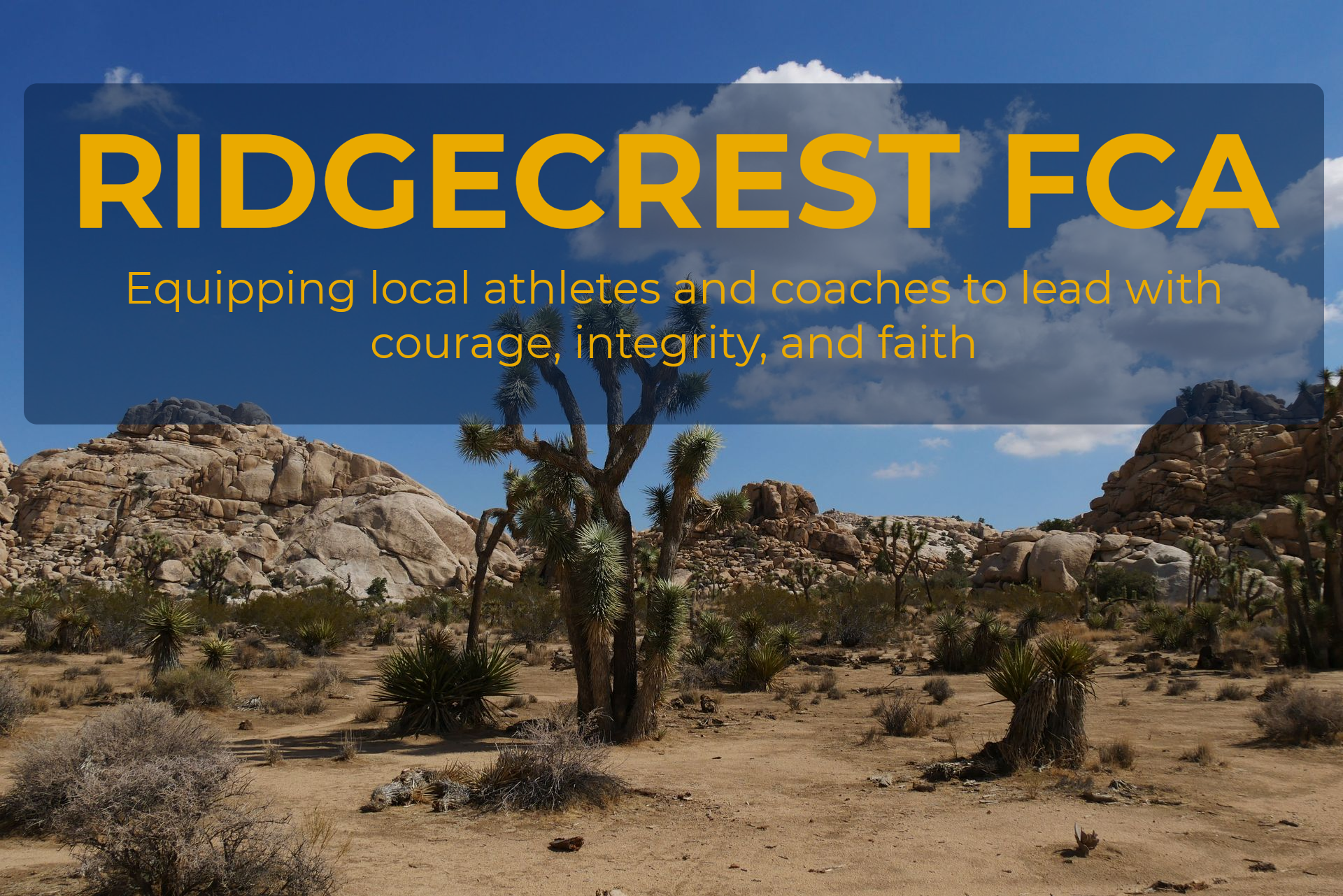 Ridgecrest FCA 