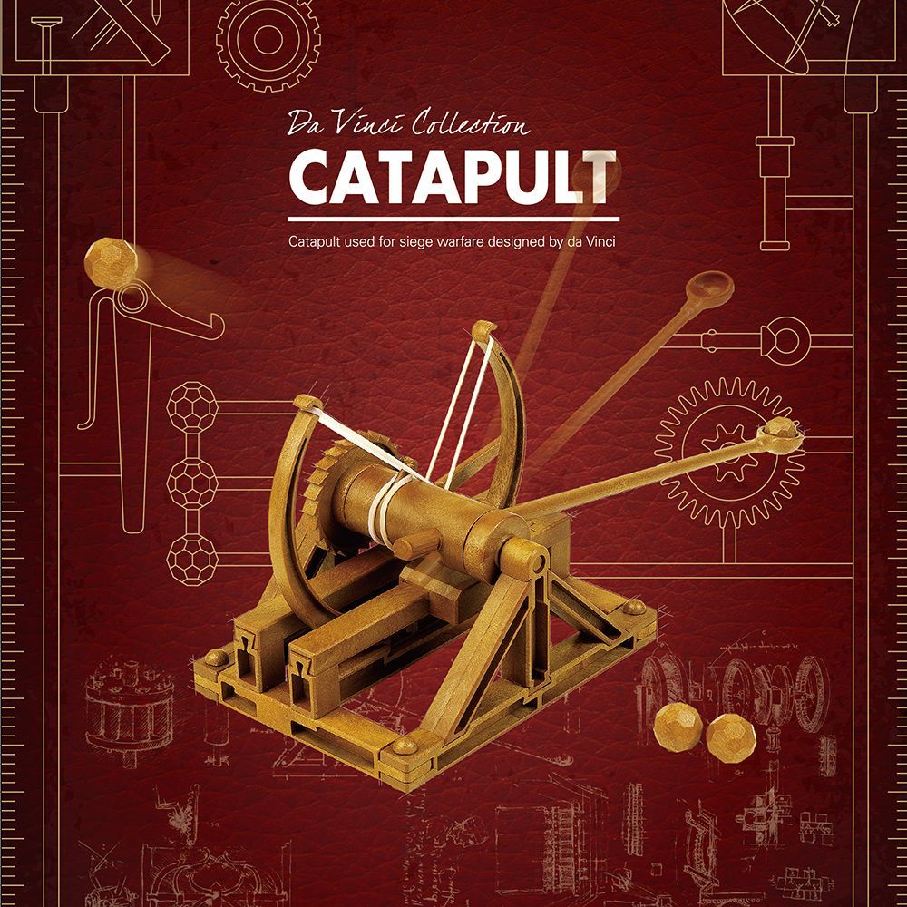 Coleccionando Leonardo da Vinci - Catapultas