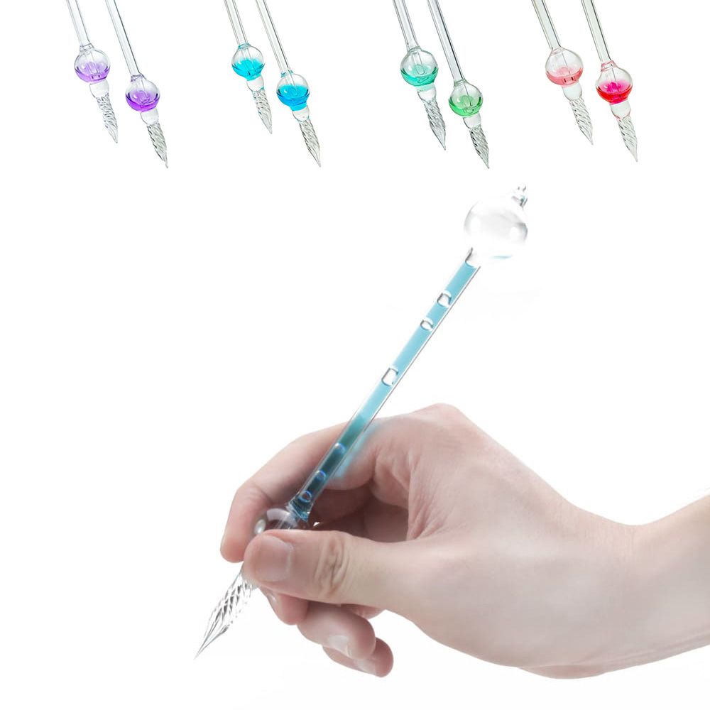 Bolígrafo de inmersión de vidrio con burbujas y temperatura controlada (cuatro colores disponibles)
