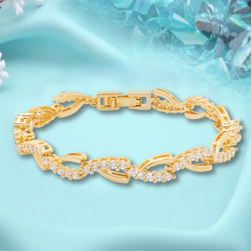 Pulsera con anillo radiante de DT&CREATION JEWEL