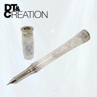 【DT&CREATION】 Pluma estilográfica de diamante de ocho corazones y ocho flechas