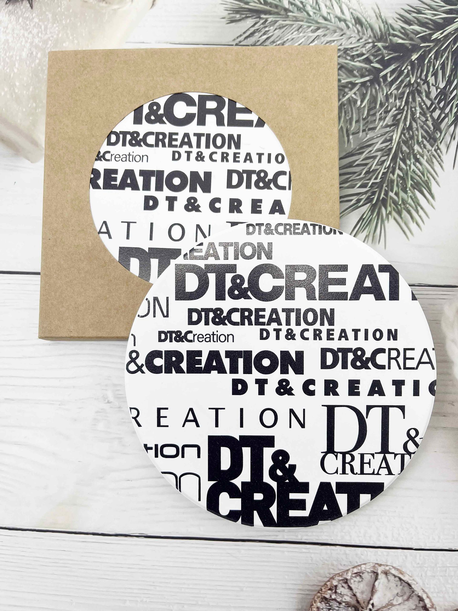 【DT&CREATION】Posavasos absorbente de cerámica