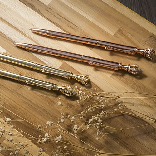 【DT&CREATION】健康樂活珠寶皇后金屬原子筆 (奧地利知名品牌水晶)