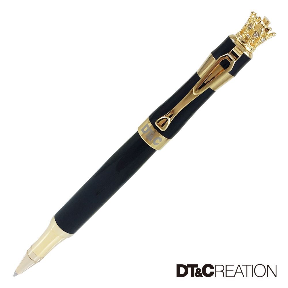 DT&CREATION - Bolígrafo con diseño de corona 