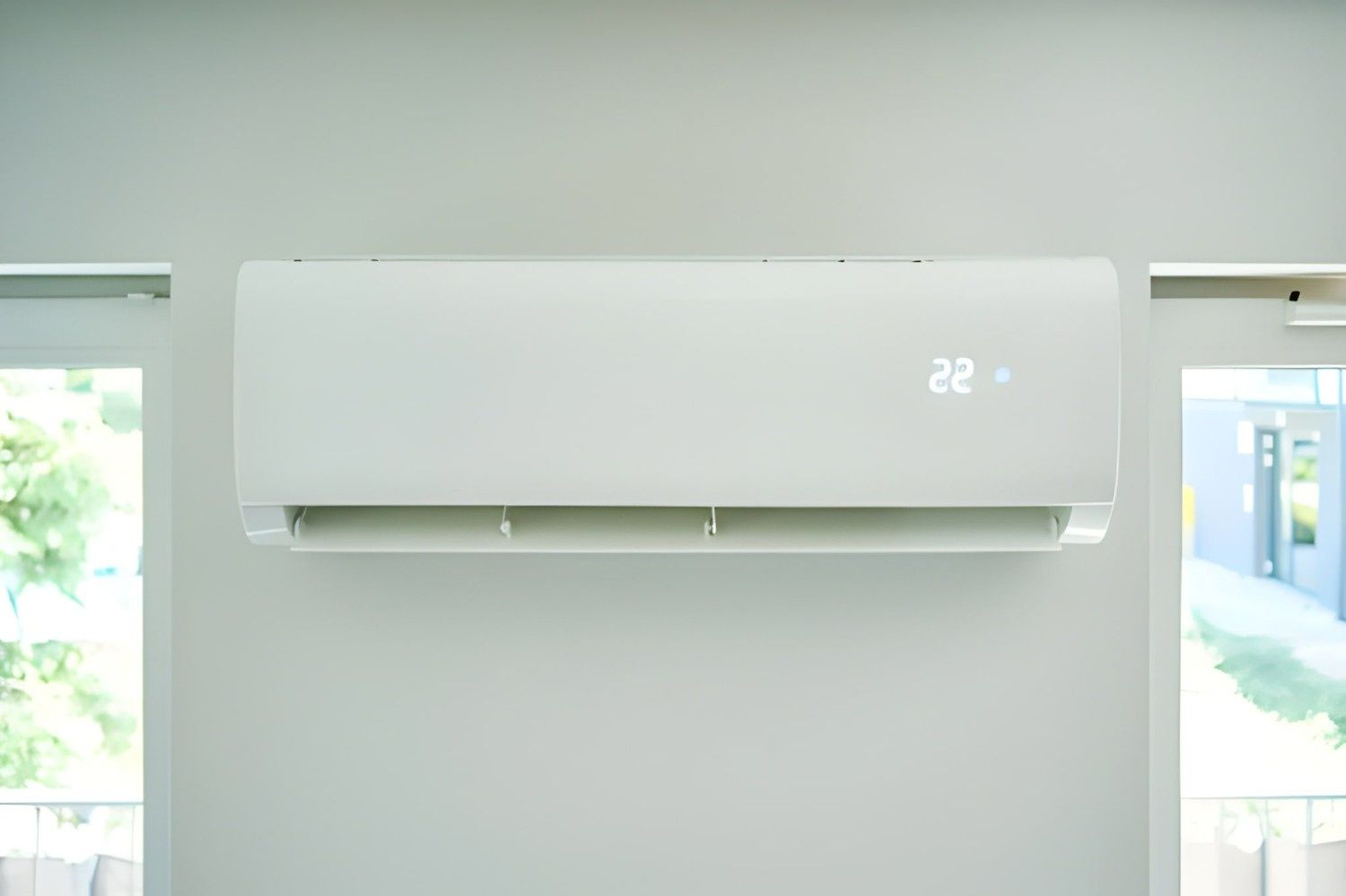 A White Wall Mounted Air Conditioner — Careda Air in Saint Georges Basin, NSW