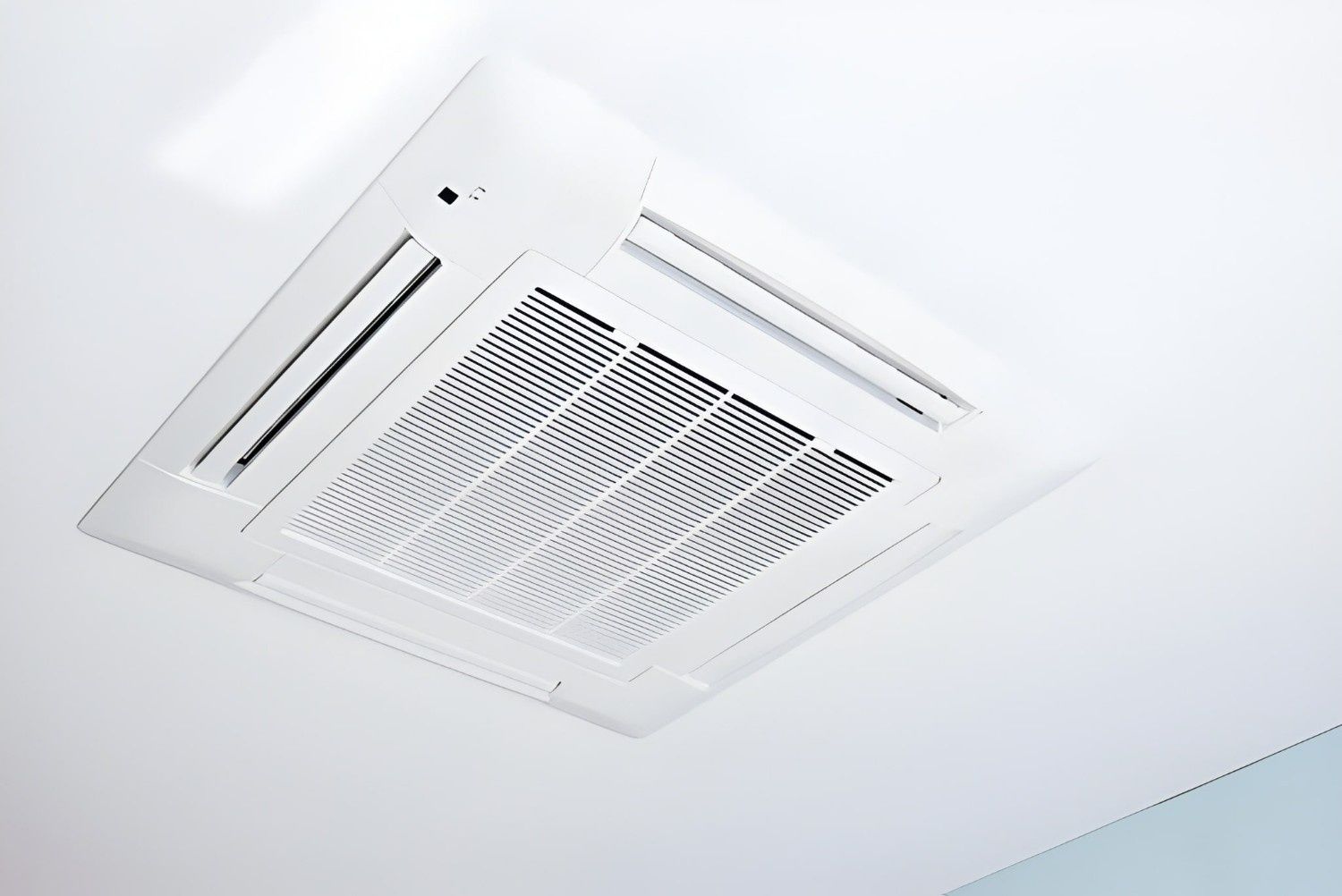 A White Ceiling Mounted Air Conditioner Unit — Careda Air in Nowra, NSW