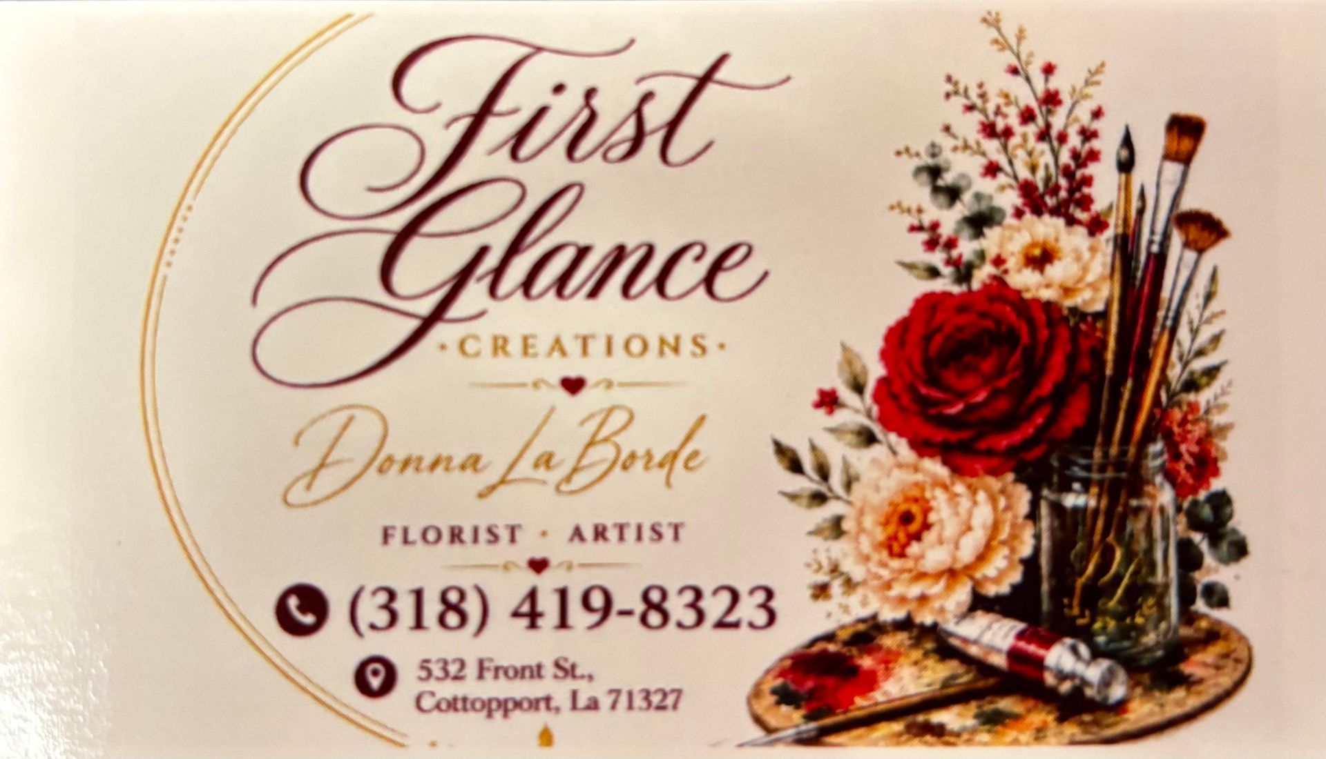 First Glance Florist & Creative Arts