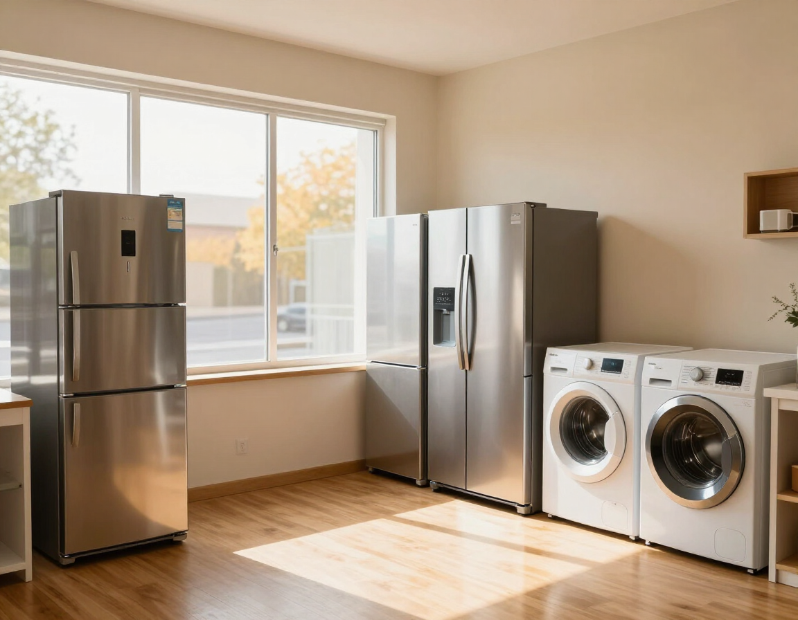 Inside the H & S Appliance Outlet of Foley showroom