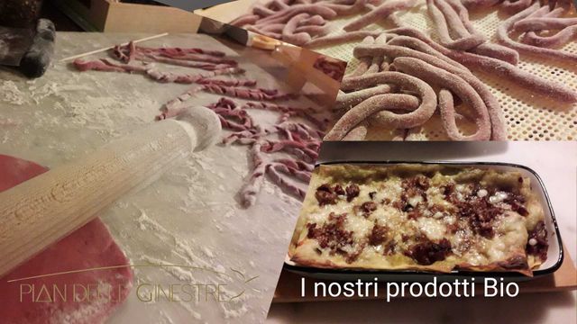 Pastas caseras y productos BIO - Glamping Pian delle Ginestre