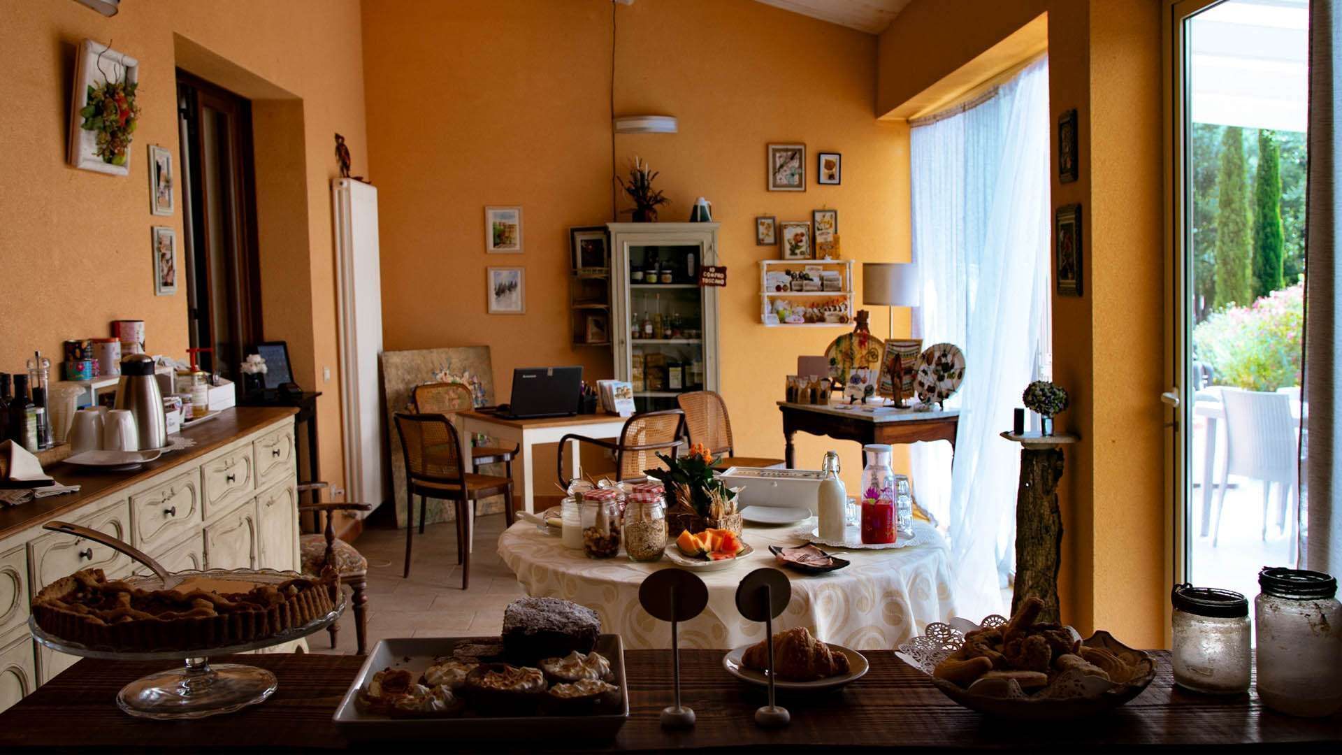 Colazioni e cene al Glamping Pian delle Ginestre