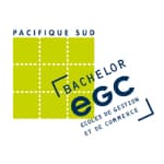 A logo for a bachelor degree in economics and commerce.