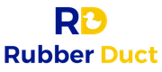 Logo for Rubber Duct: blue