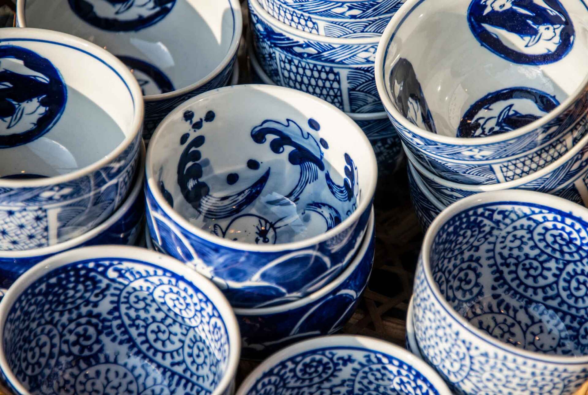 Blue porcelain — Dunwoody, GA — WFN Enterprises