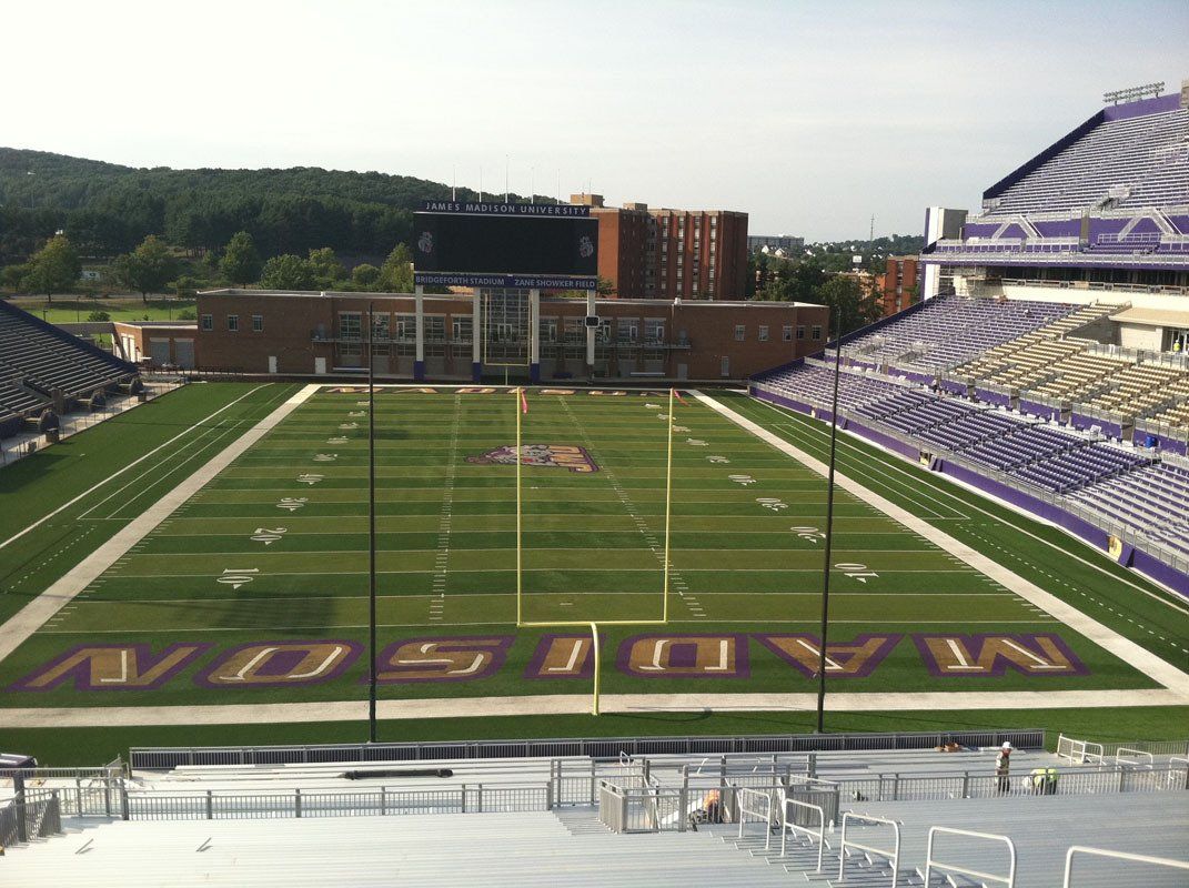 Football field with 